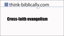 Cross faith evangelism small