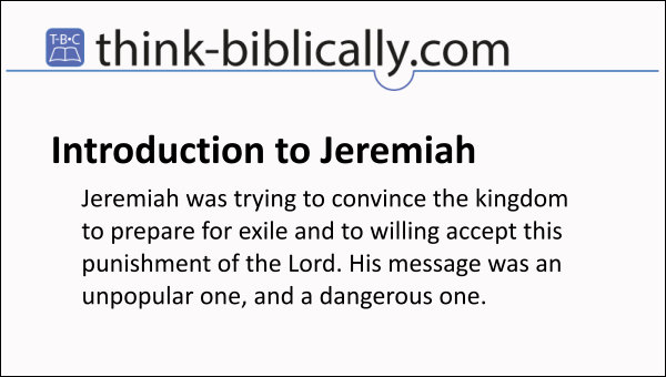 Intro Jeremiah Large