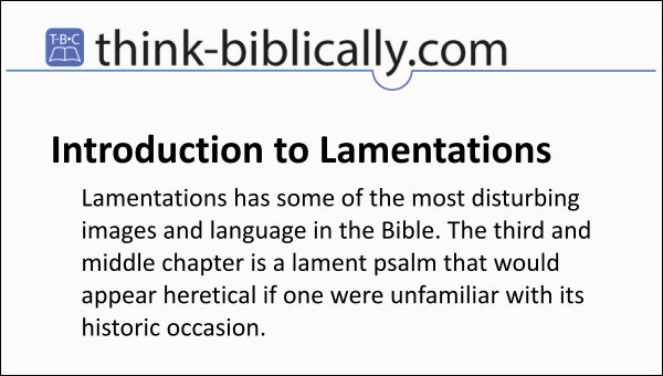 Intro Lamentations Large