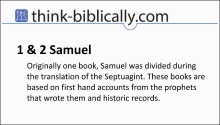 Intro Samuel Small