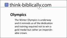 Olympics Small